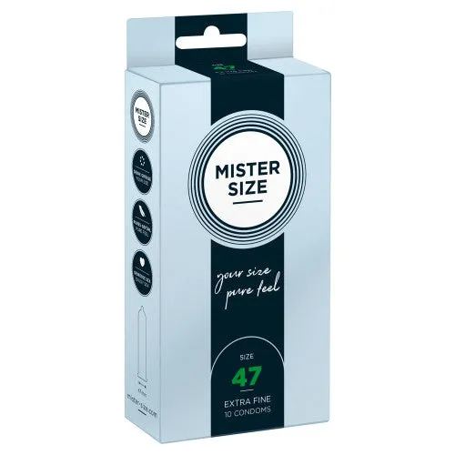 Mister Size 47 mm 10 pieces