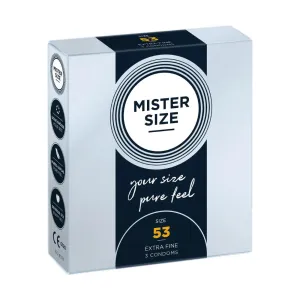 Mister Size 53mm Condoms 3 Pieces