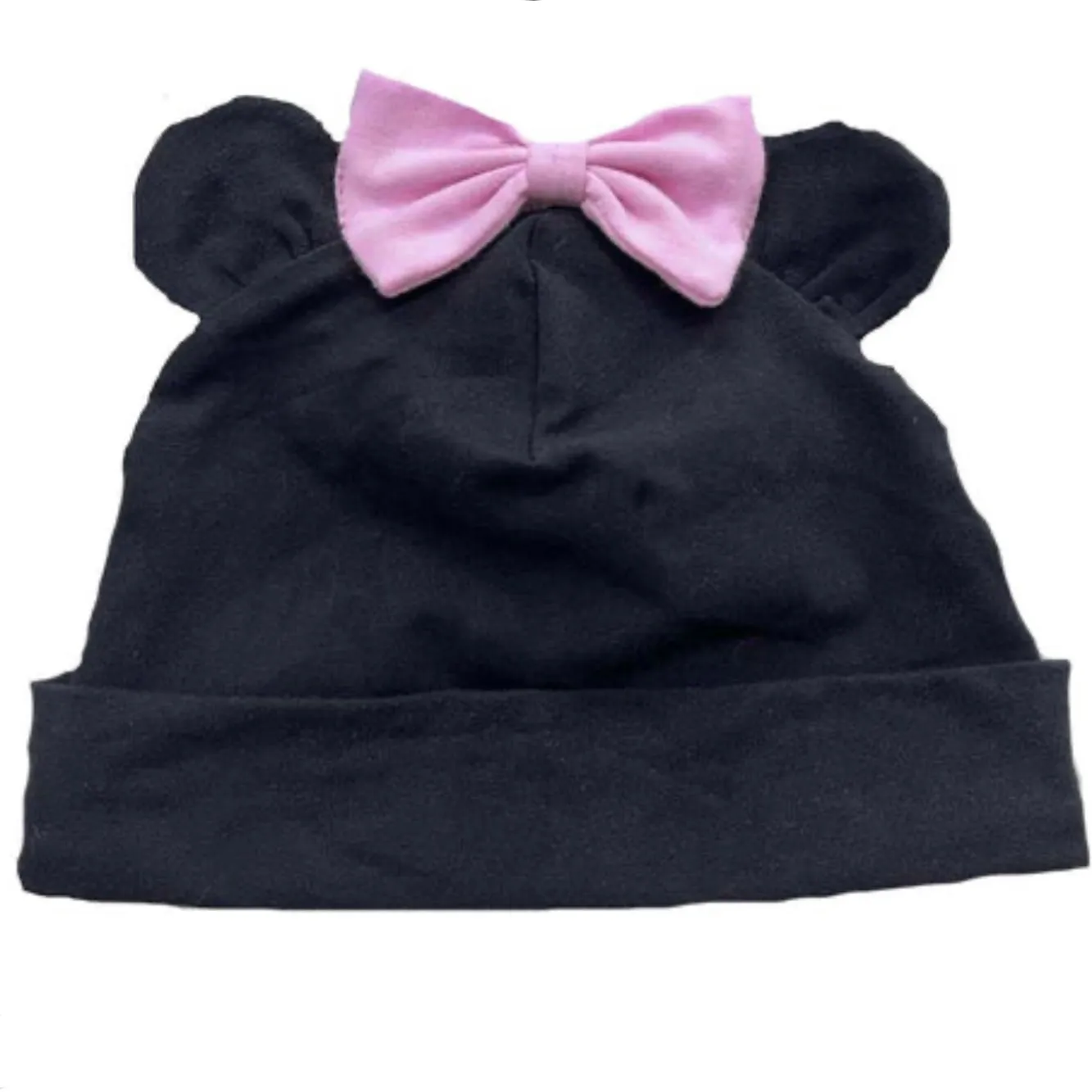 Mouse Boutique Hat Cap with Ears & Bow