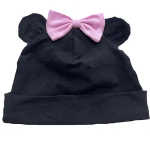 Mouse Boutique Hat Cap with Ears & Bow