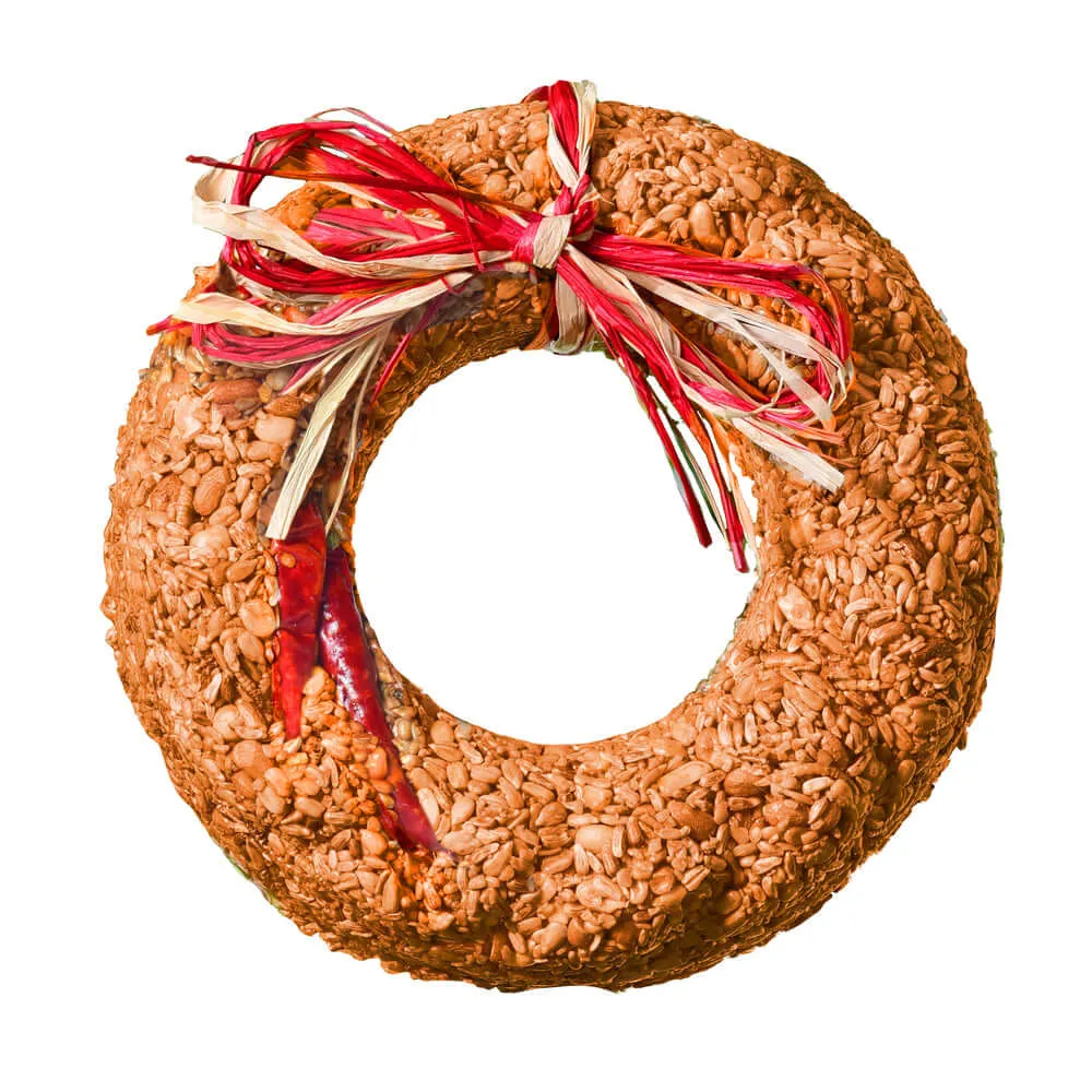 Mr. Bird Flaming Hot Wreath