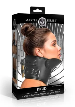 Ms Rigid Lock Posture Collar Chin Brace