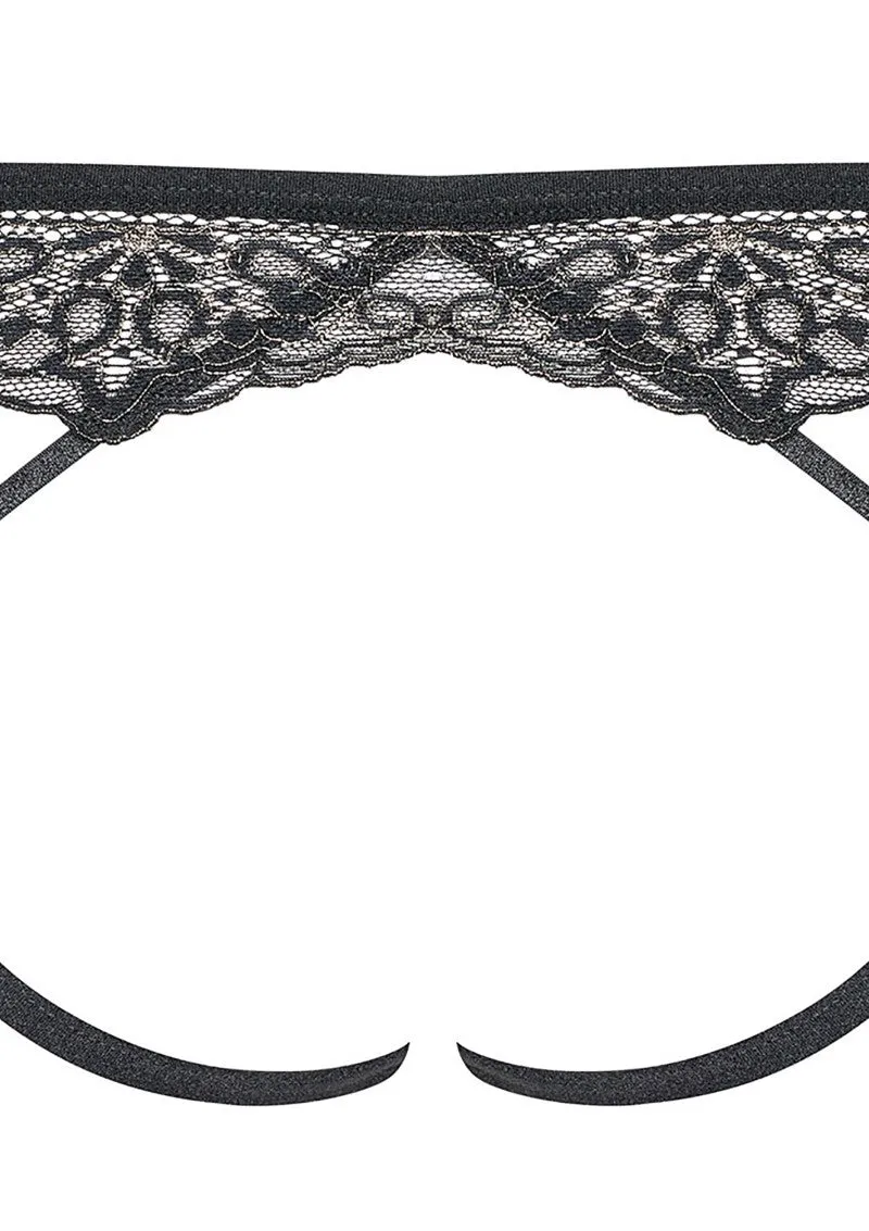 Obsessive Meshlove Crotchless Panties | Lace l Panty l Crouch less