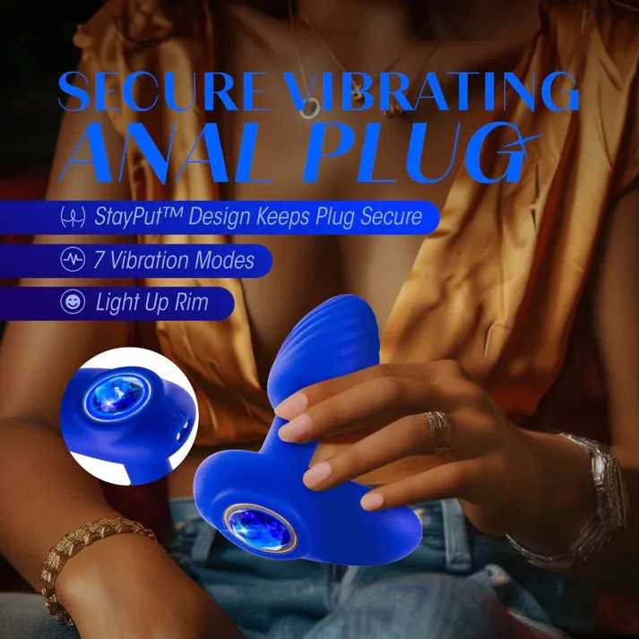 Oh My Gem Mystery 4 Vibrating Anal Plug by Blush