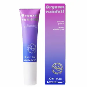 Orgasm Rainfall G Spot Stimulating Gel by Love to Love