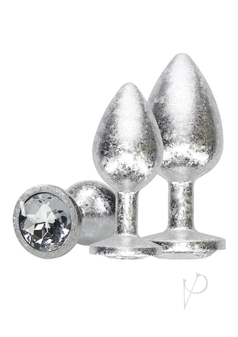 Ouch New York Coll Plug Set Silver