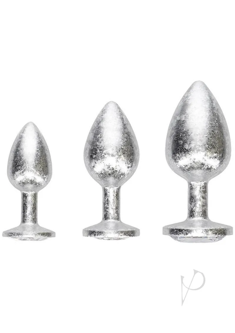 Ouch New York Coll Plug Set Silver