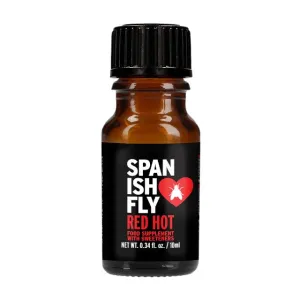Picături afrodisiace pentru cupluri Spanish Fly Red Hot. pentru creșterea libidoului și stimulare. 10 ml