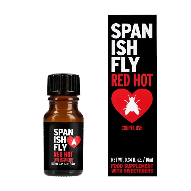 Picături afrodisiace pentru cupluri Spanish Fly Red Hot. pentru creșterea libidoului și stimulare. 10 ml