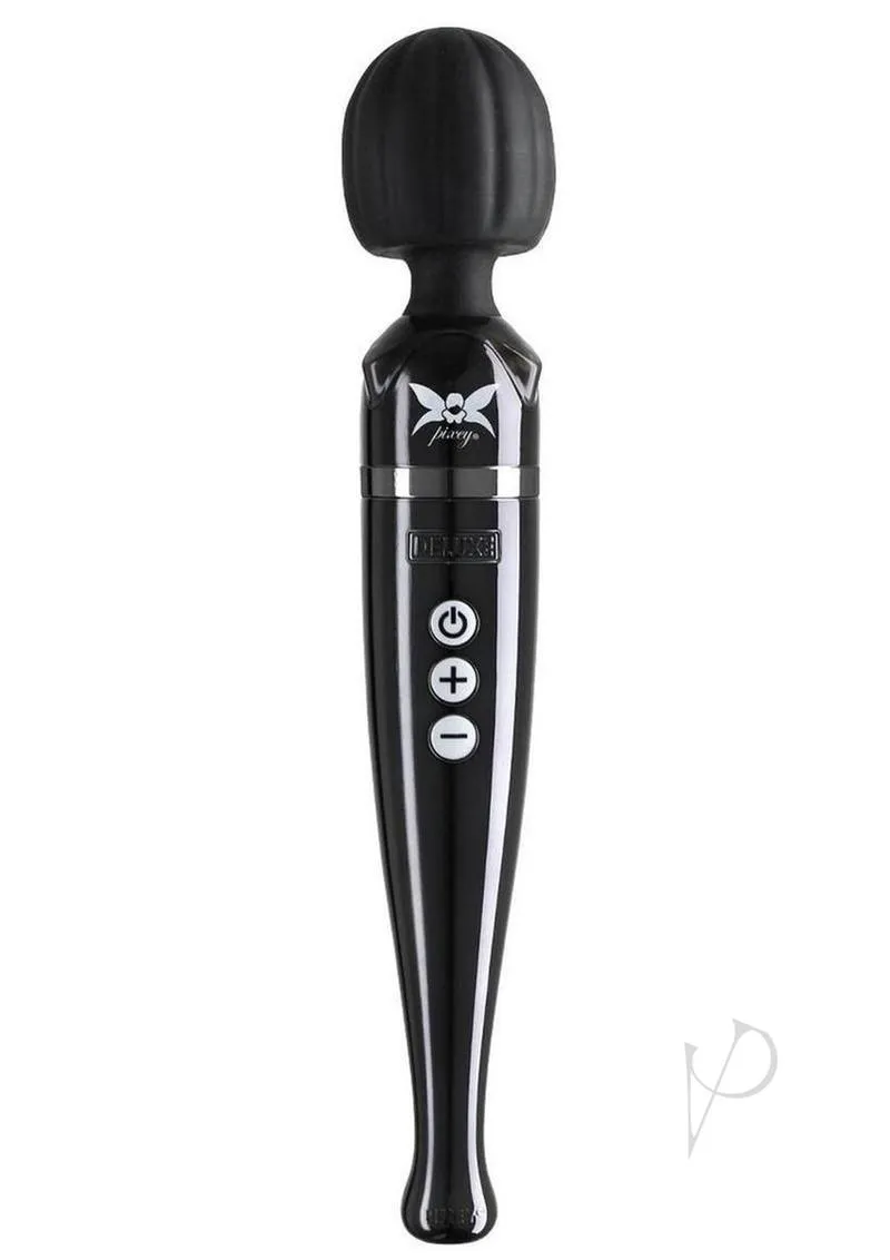 Pixey Deluxe Wand Black Chrome