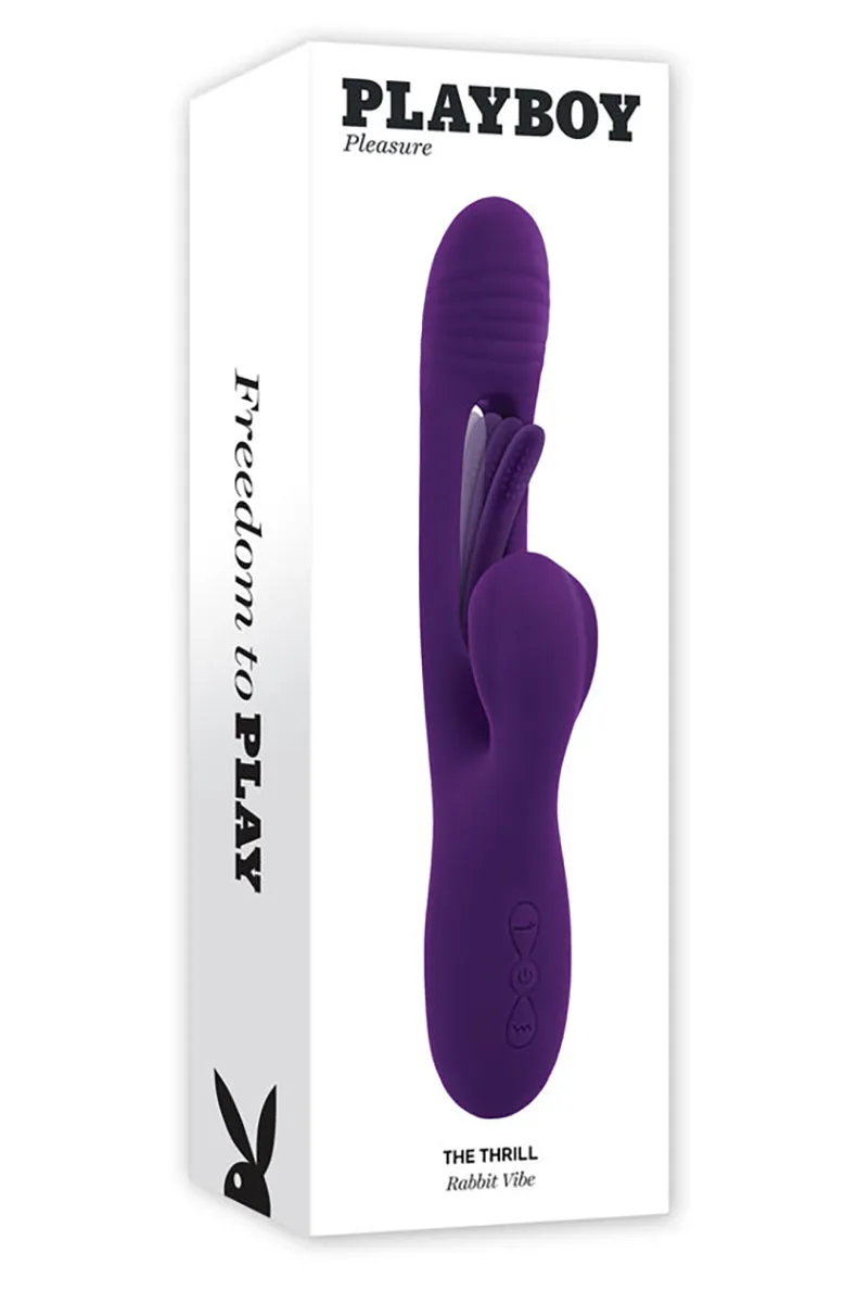 Playboy The Thrill Flapper Rabbit Vibrator