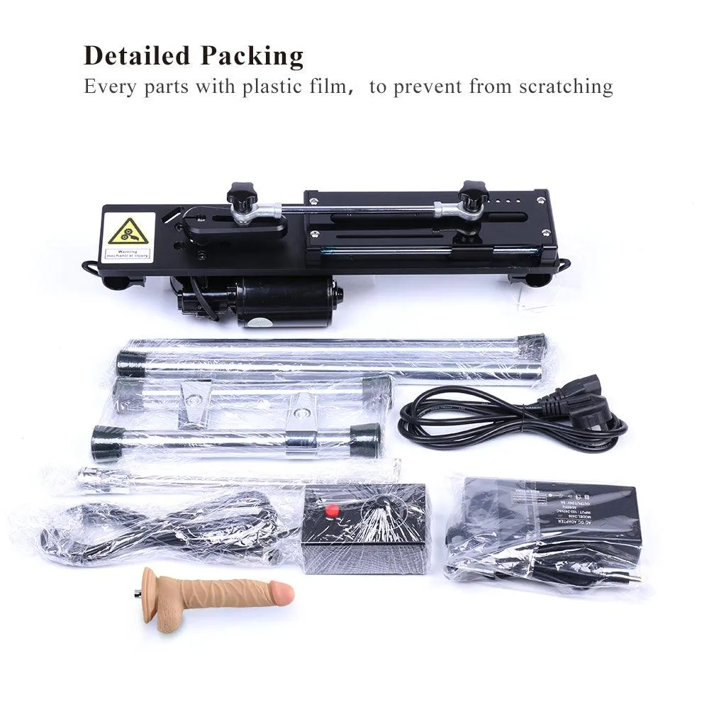 Premium Thrusting Sex Machine with Multiple Attachments
