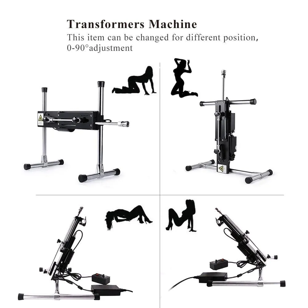 Premium Thrusting Sex Machine with Multiple Attachments