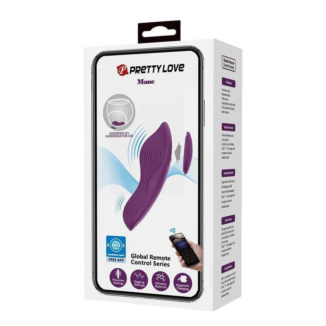 Pretty Love Mane App-Controlled Panties Wearable Vibrator