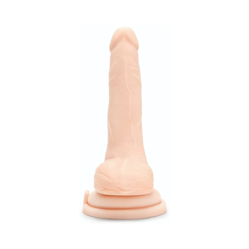 Prowler RED Ultra Cock 6 in. Realistic Dual Density Dildo with Balls Vanilla