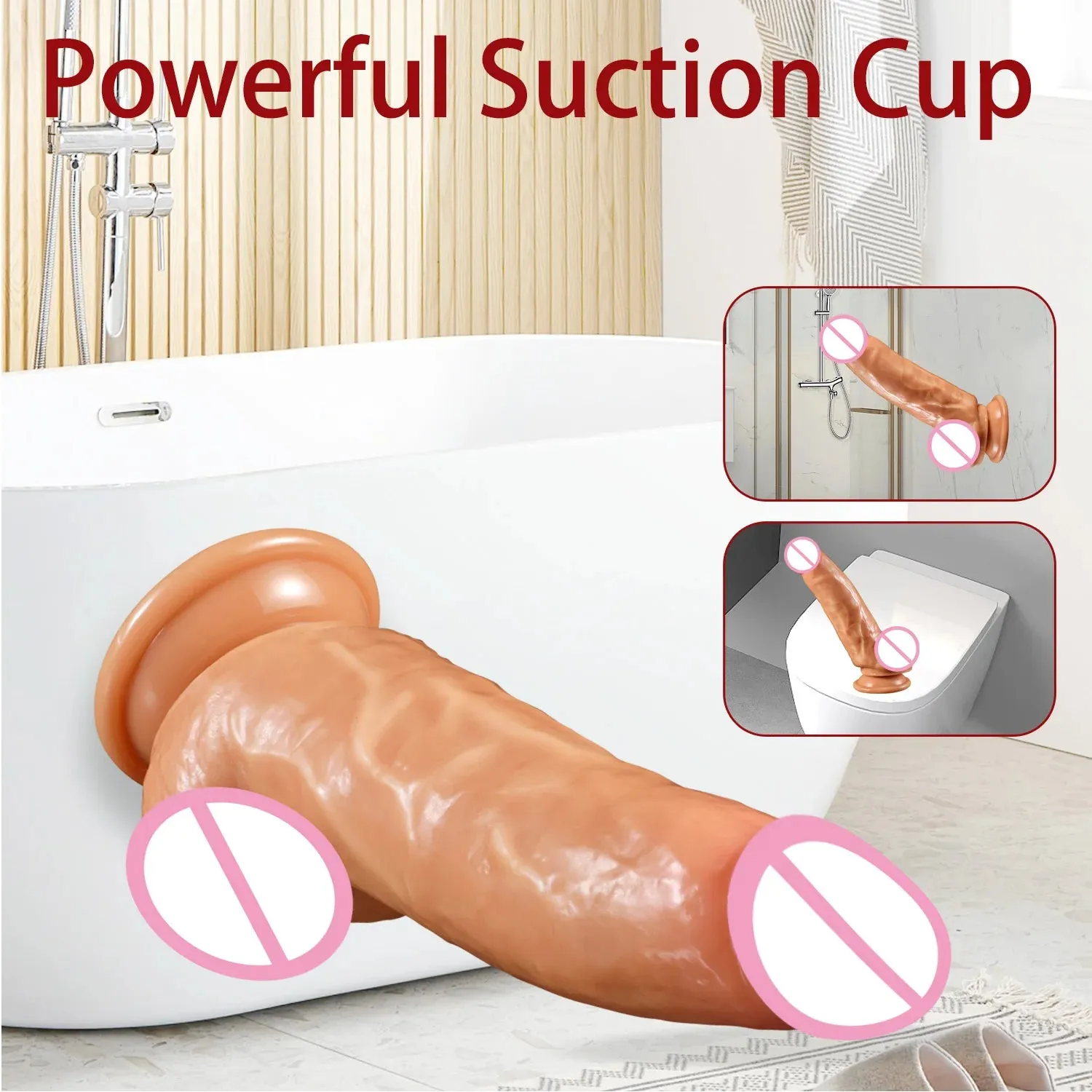 Realistic Anal Dildo Female Sex Toys - Suction Cup Dildos Vaginal Anal Toys