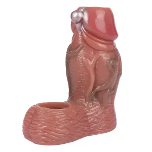 Realistic Beaded Cock Sleeve 4.5-Inch