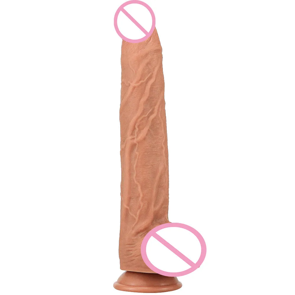 Realistic Black Anal Dildo Butt Plug - Lifelike Small Glan Silicone Dildos Women Sex Toy