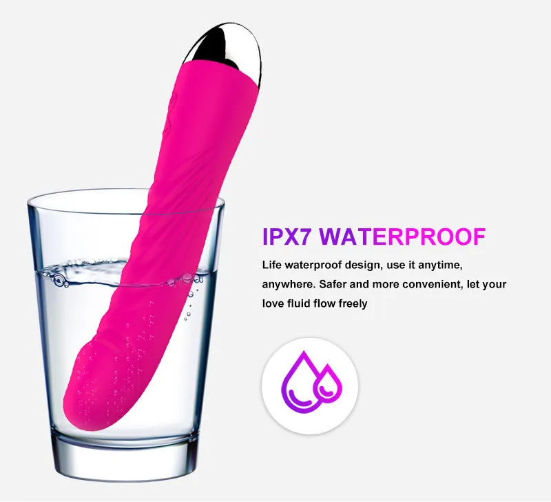 Realistic Dildo G Spot Vibrator - 10 Vibrating Clit Stimulation Female Sex Toys