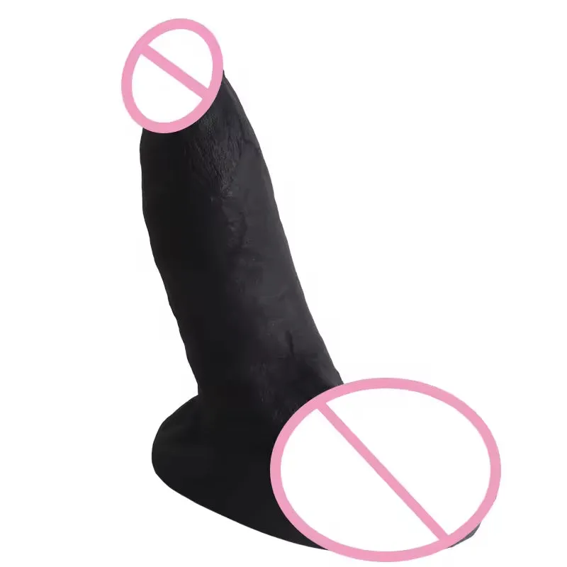 Realistic Dildos Butt Plug - Lifelike Big Girth Silicone Anal Dildo Female Sex Toys