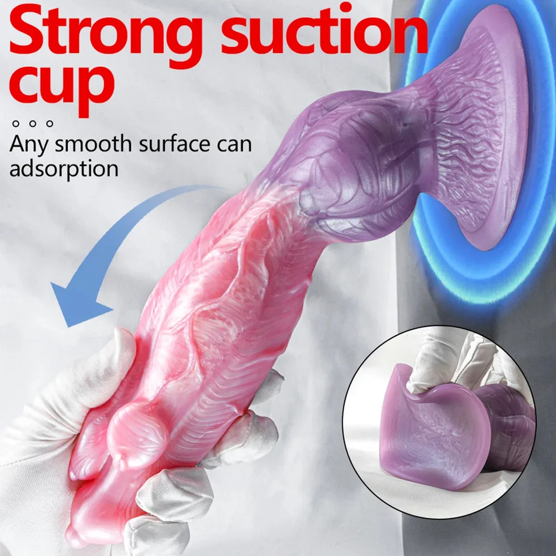 Realistic Dog Dildo - Monster Three Head Animal Dildos Sex Toys - Domlust Exotic