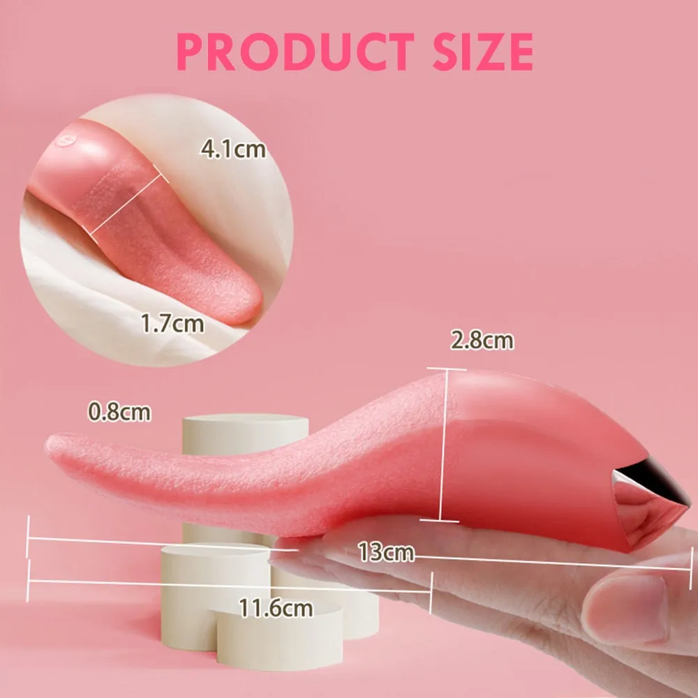 Realistic Tongue Licking Vibrator