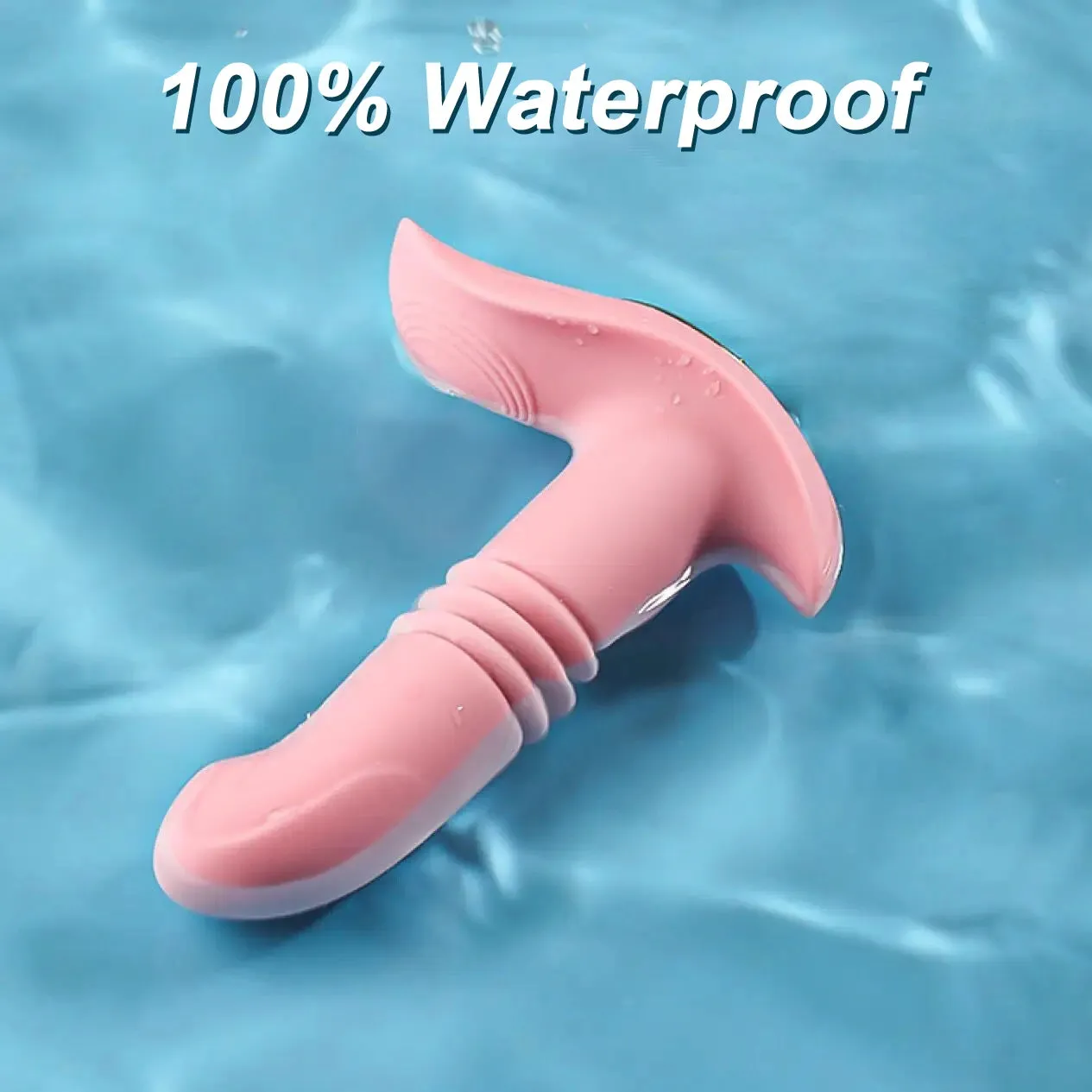 Remote Control Panty Thrusting Vibrator - G Spot Clit Stimulator Vibrating Anal Plug