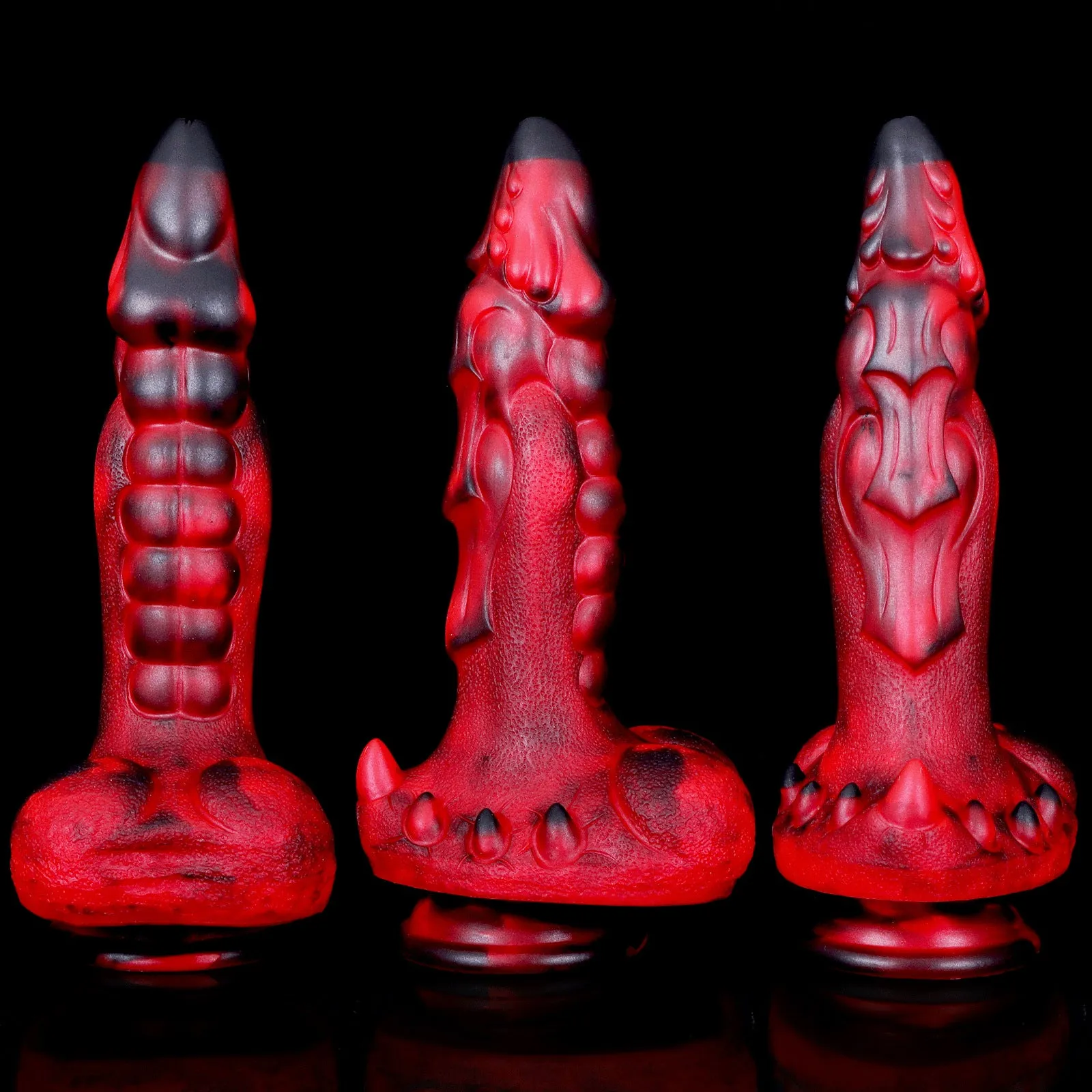 Remote Control Thrusting Dragon Dildo Prostate Massager - Monsterdildo Tentacle Buttplug Anal Sex Toy