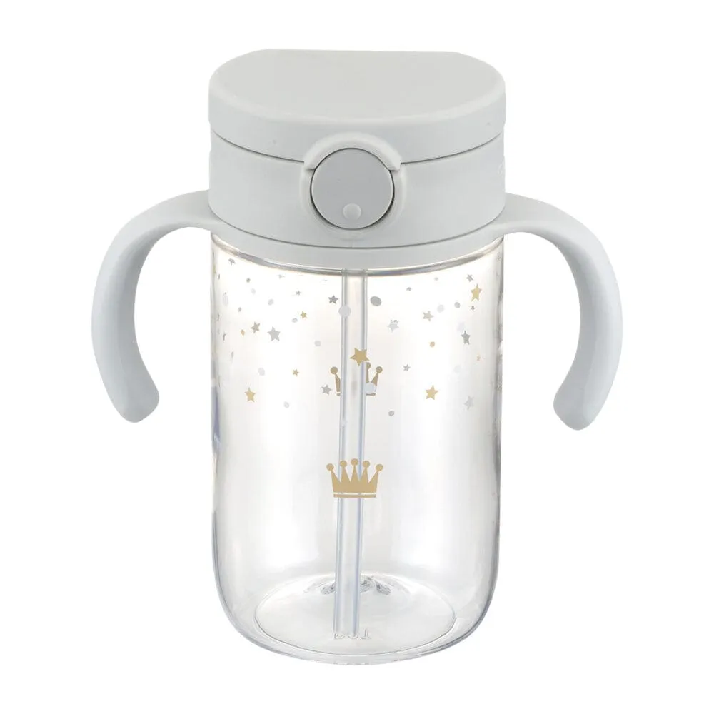 Richell - Axstars Baby Straw Cup Clear Tritan Training Water Bottle Mug