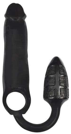 Rooster Xxxpander. Double Textured - Black