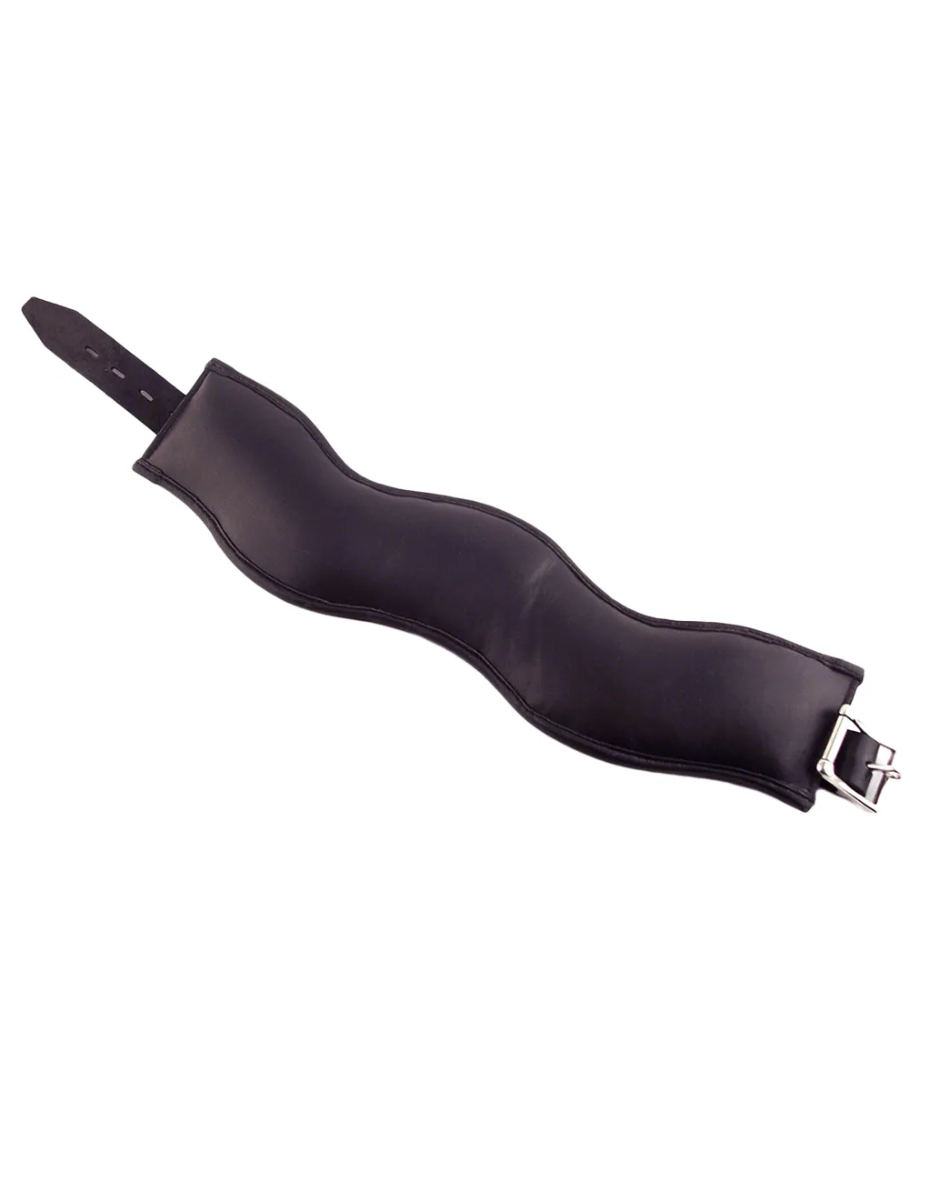 Rouge Leather Padded 1 D-Ring Posture Collar
