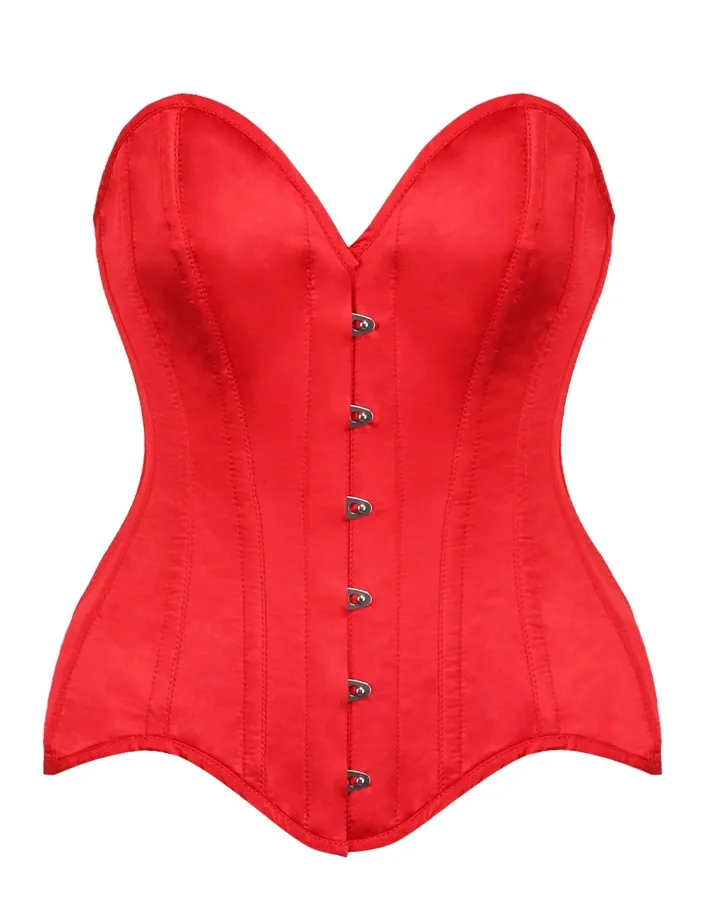 Satin Steel Boned Corset
