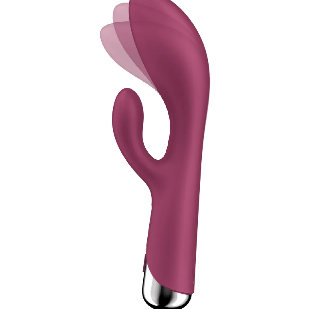 Satisfyer Spinning Rabbit Vibrator -  Red