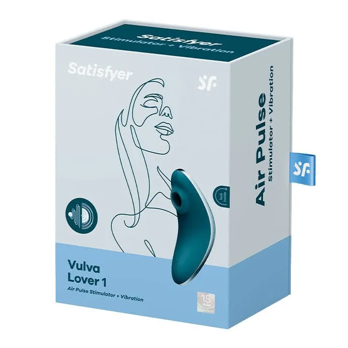 Satisfyer - Vulva Lover 1 Air Pulse Vibration Clitoral Stimulator