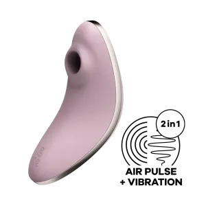 Satisfyer - Vulva Lover 1 Air Pulse Vibration Clitoral Stimulator