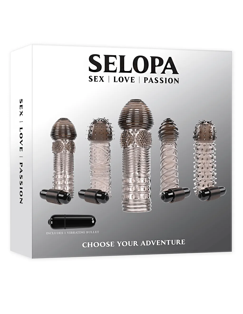 Selopa Choose Your Adventure Vibrating Sleeve Kit