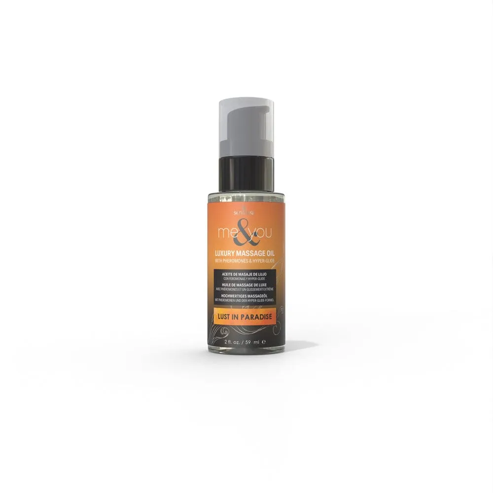 Sensuva Me & You Luxury Massage Oil Lust in Paradise