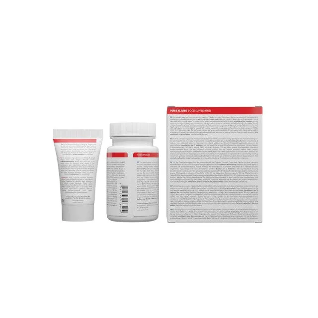 Set COBECO Penis XL Duo Pack. pentru mărirea penisului și stimularea erecției (1 cutie de 30 capsule   1 cremă de 30 ml)