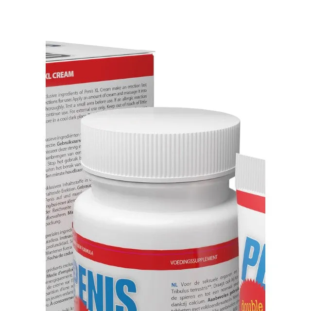 Set COBECO Penis XL Duo Pack. pentru mărirea penisului și stimularea erecției (1 cutie de 30 capsule   1 cremă de 30 ml)