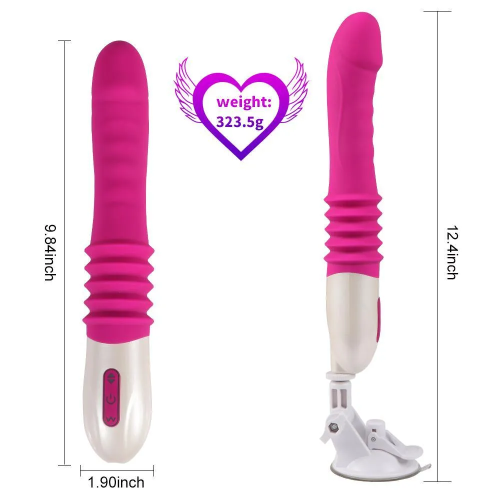 Sex Machine for Women Thrusting Silicone Vibrator