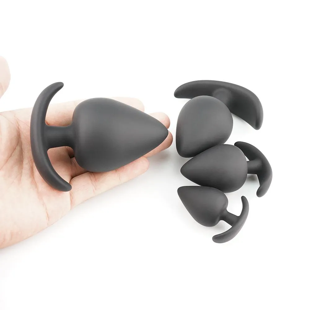SexBay Classic Silicone Butt Plug Set