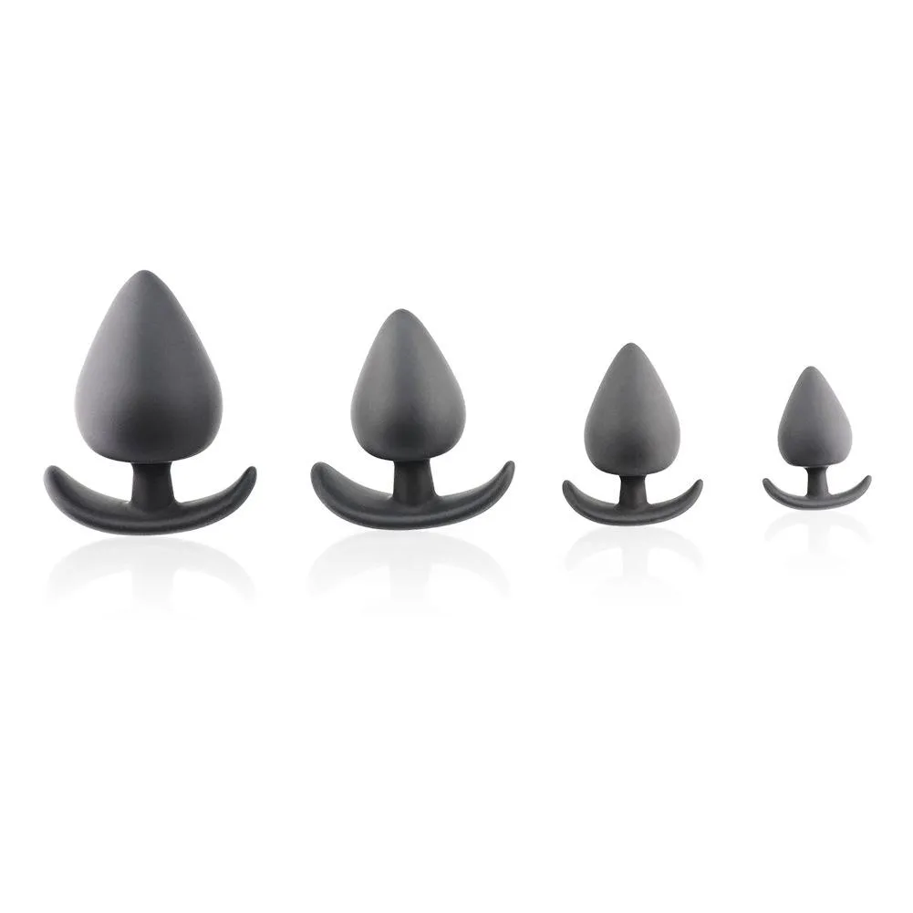 SexBay Classic Silicone Butt Plug Set