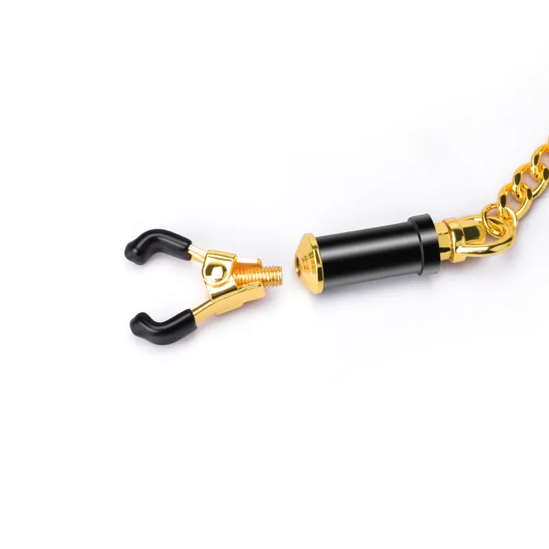 Shaki Golden Chain Nipple Clamps