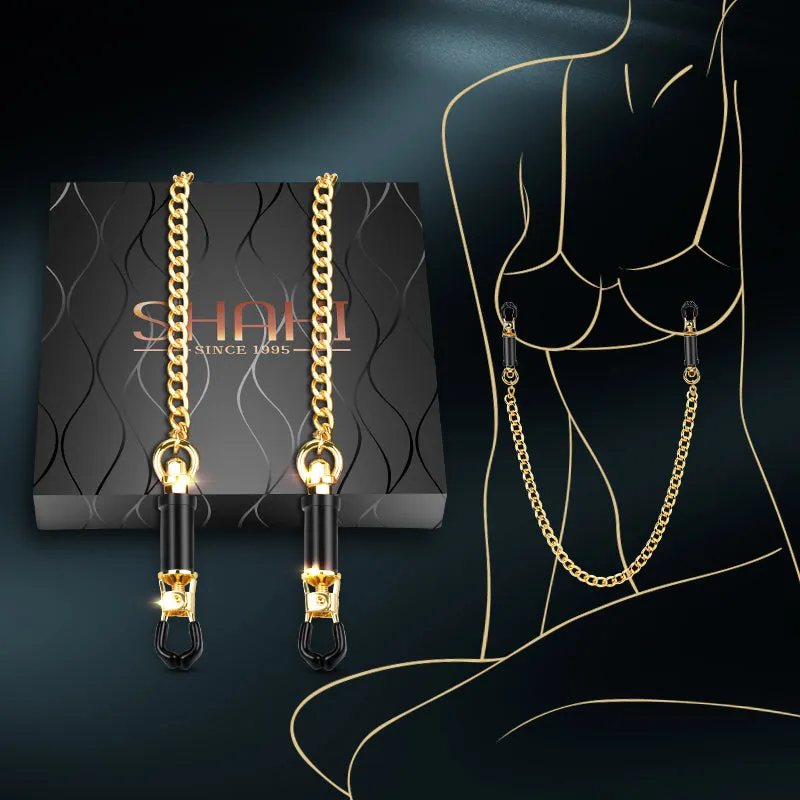 Shaki Golden Chain Nipple Clamps