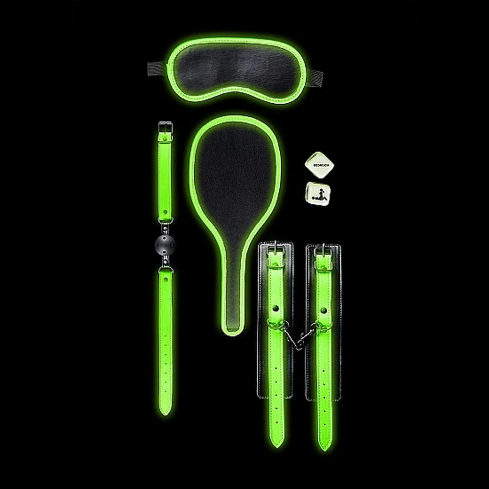 Shots Ouch! Bondage Kit #1 Glow in the Dark