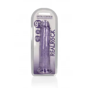 Shots RealRock Crystal Clear 9 Dildo