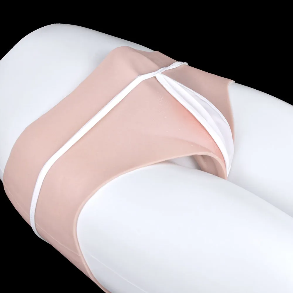Silicone Realistic Pussy Panty Strapon Underwear - Life Size Vagina Butt Male Sex Toys for Gay Couple