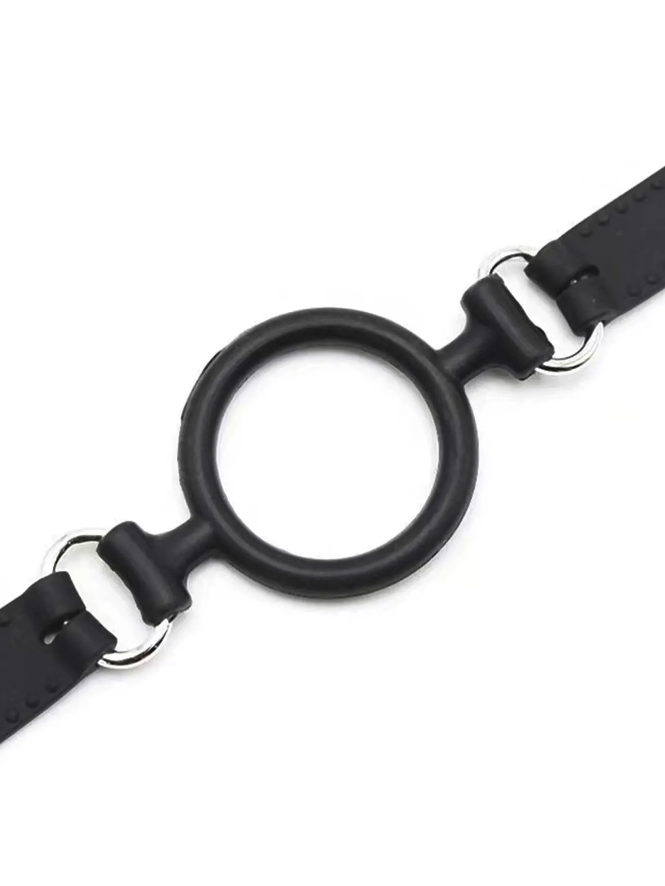 Silicone Ring Gag BDSM Toys - Bondage Restraints Adjustable Size