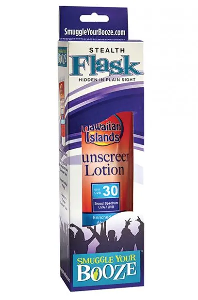 Smuggle Your Booze Sunscreen