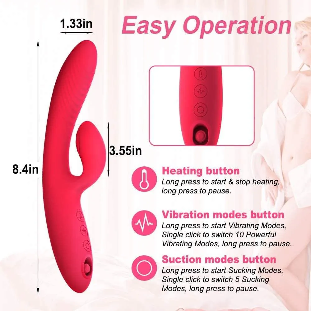 Sohimi 3-in-1 VENUS G-spot Sucking Vibrator